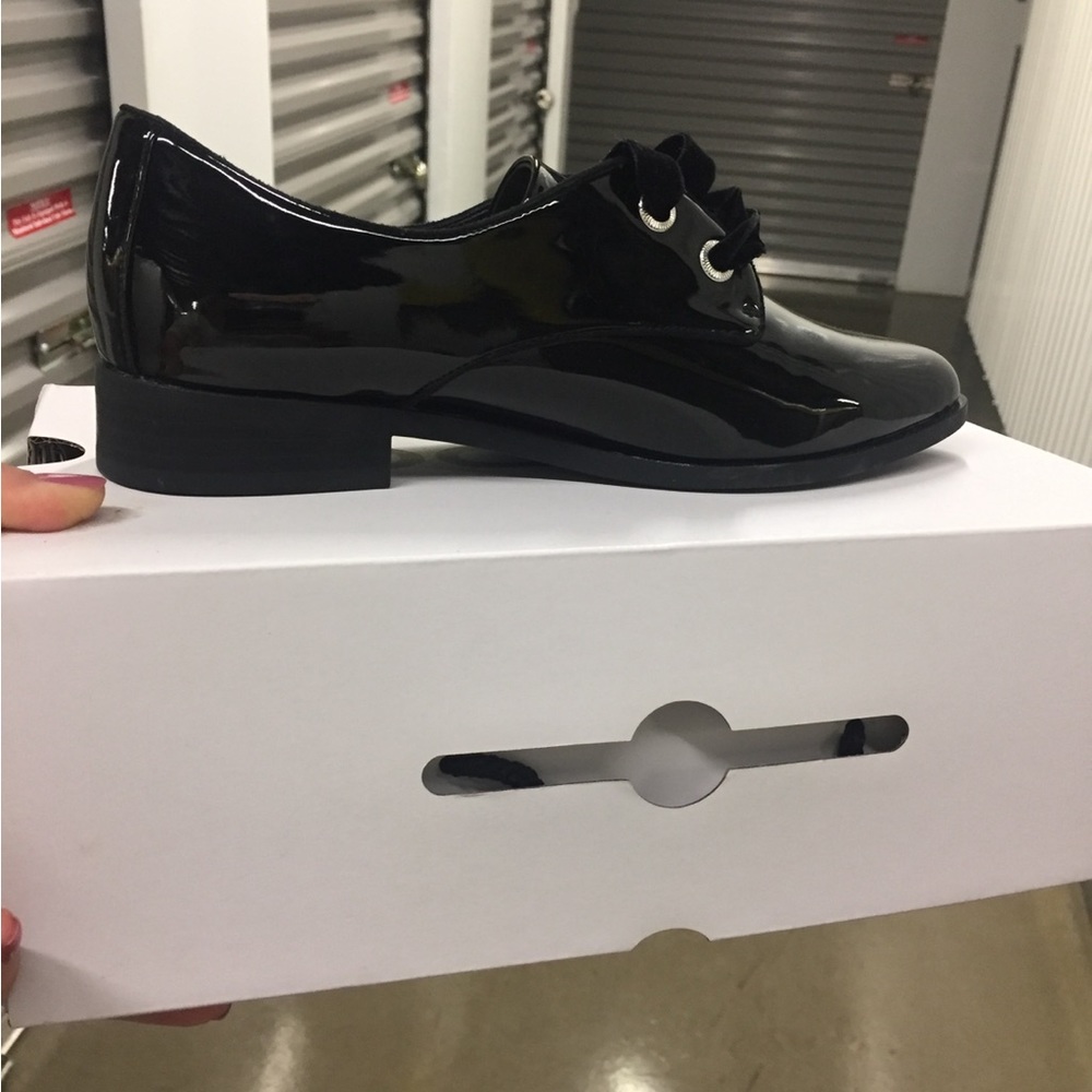 Aldo Germelli patent leather loafers